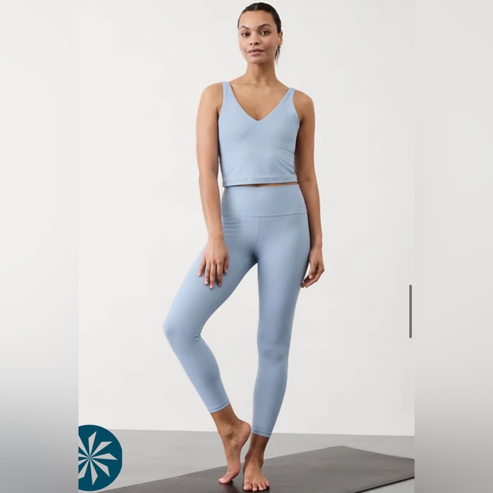 Athleta Transcend Rib High Rise 7/8 Legging